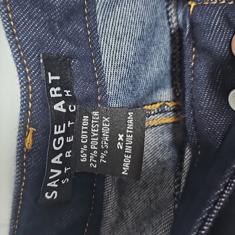 Dark Denim Capri Pants - Picture 4 of 9